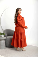 Chemise Longa de Manga Longa - Tecido Sensorial