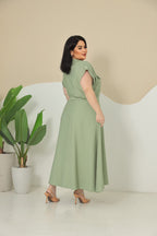 Chemise Plus Size Lisa com Detalhes nos Ombros - Tecido Sensorial