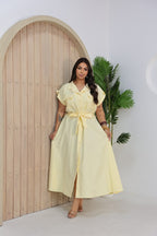 Chemise Plus Size Lisa com Detalhes nos Ombros – Tecido Sensorial